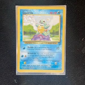 1995 Squirtle Pokémon card